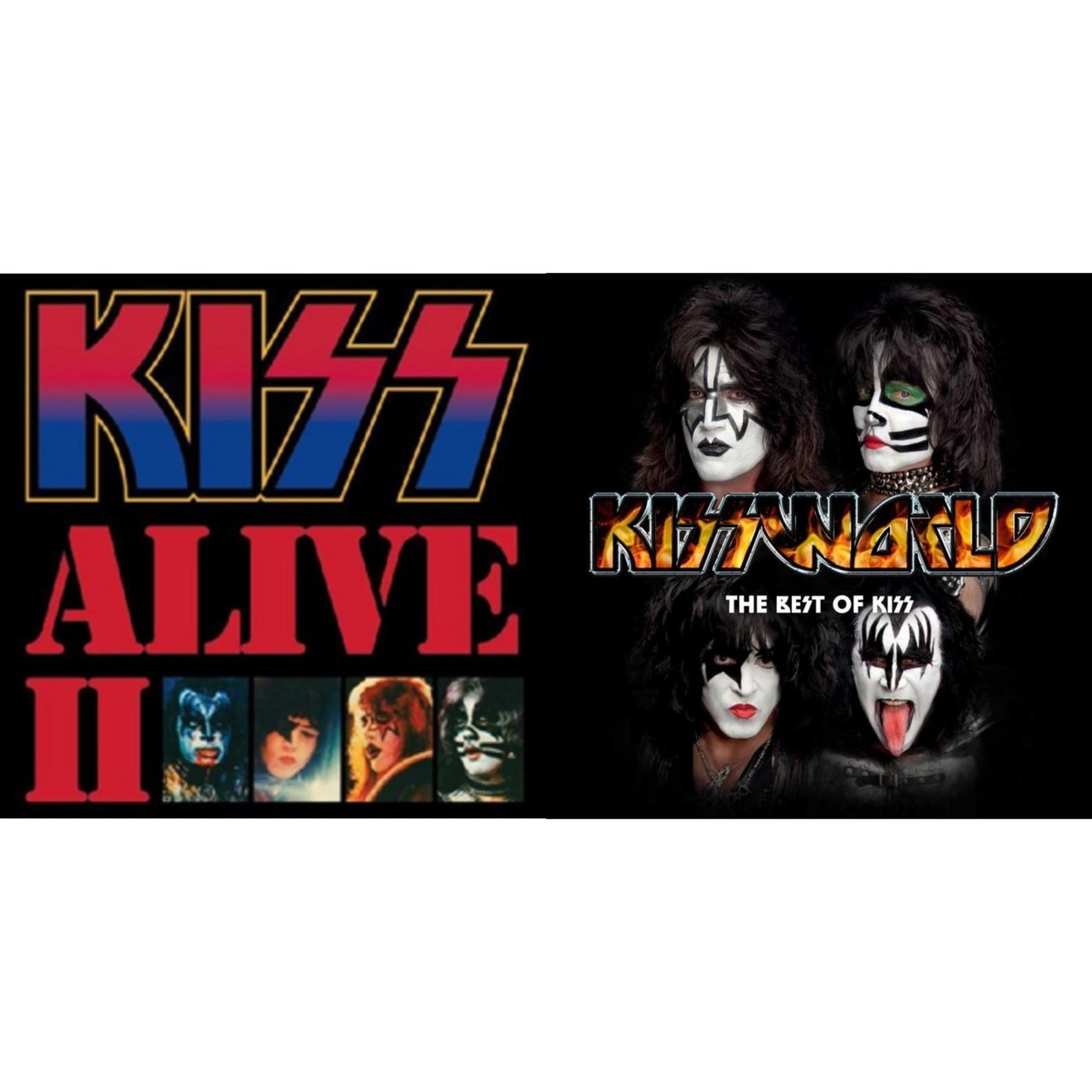 Alive Ii & Kissworld - The Best Of Kiss (2 LP)