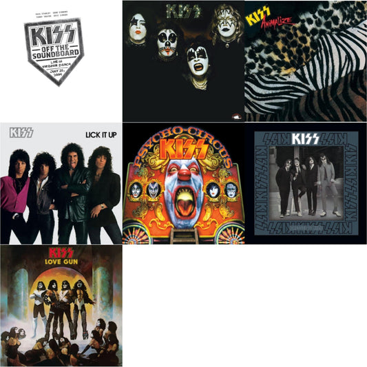 Kiss Off The Soundboard: Live In Virginia Beach (3LP) & Kiss & Animalize & Lick It Up & Psycho Circus & Dressed To Kill & Love Gun