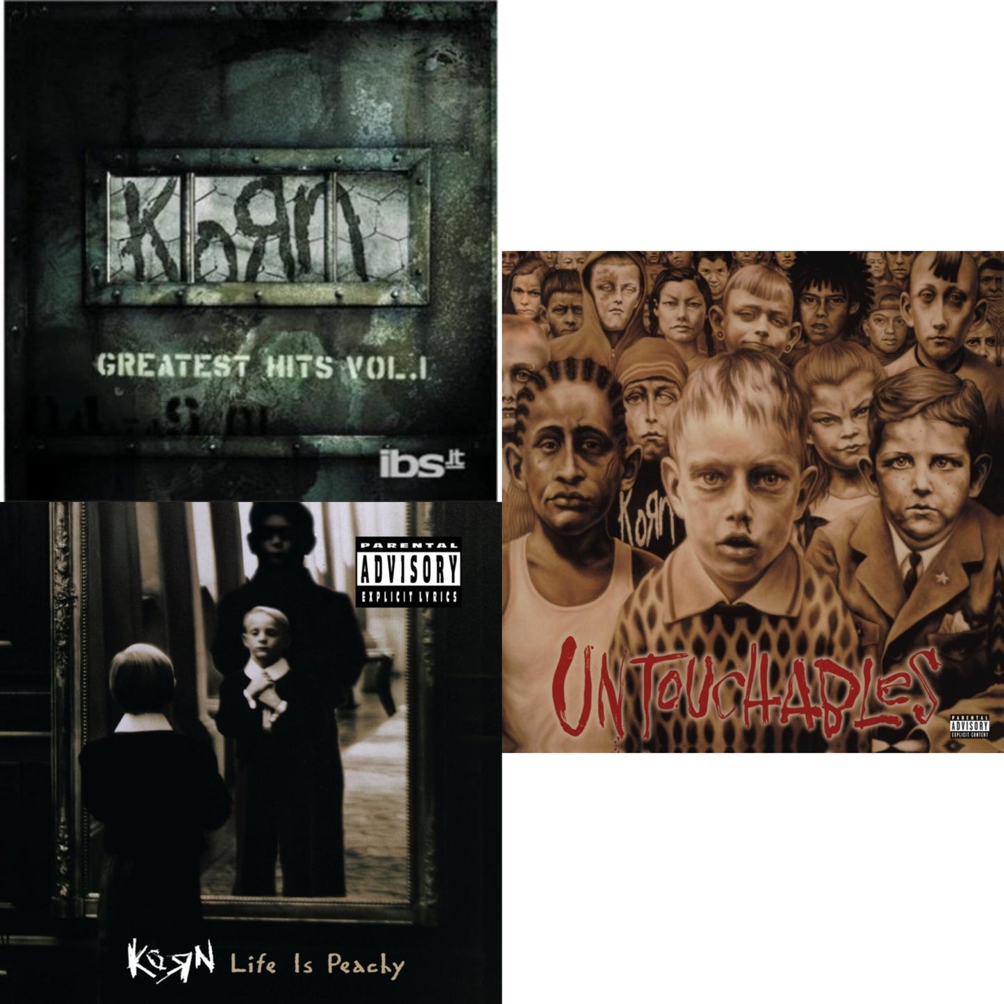Greatest Hits Vol.1 & Life Is Peachy & Untouchables
