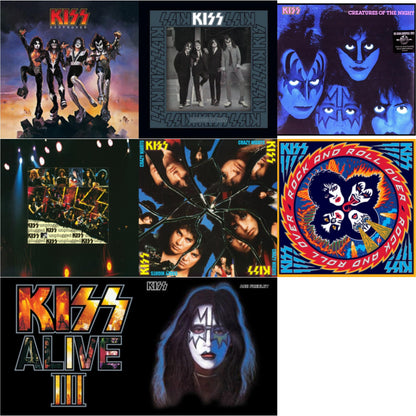 This is a 8 LP Vinyl SKU bundle.
1.This LP Vinyl is brand new.Format: LP VinylMusic Style: Hard RockThis item's title is: DestroyerArtist: KissLabel: Universal Music Group InternationalBarcode: 602537658268Release Date: 4/1/2014
2.This LP Vinyl is brand new.