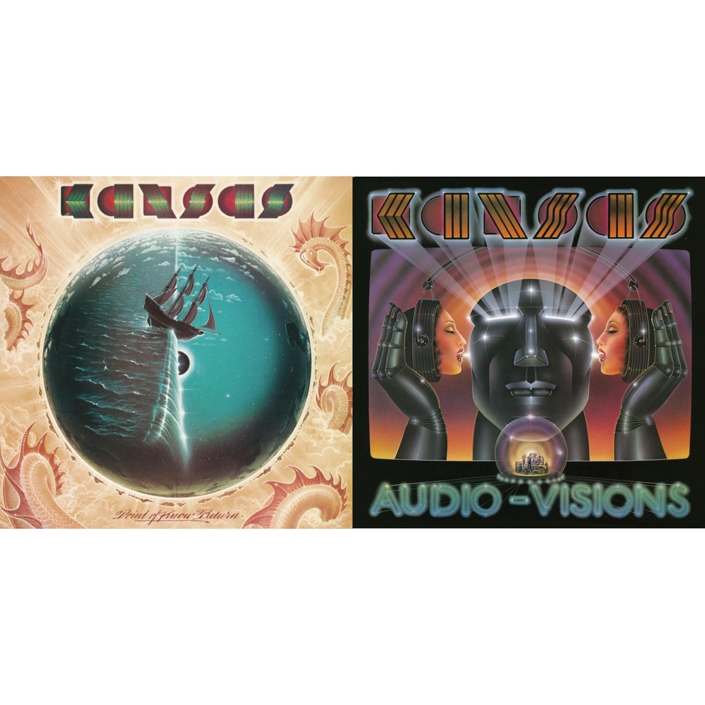 This is a 2 LP Vinyl SKU bundle.
1.This LP Vinyl is brand new.Format: LP VinylMusic Style: Prog RockThis item's title is: Point Of Know Return (Dl Code)Artist: KansasLabel: LEGACY/ EPICBarcode: 190758693613Release Date: 9/14/2018
2.This LP Vinyl is brand new.