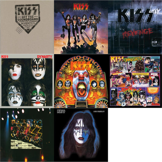 Kiss Off The Soundboard: Donington 1996 (Live) (3LP) & Destroyer & Revenge & Dynasty & Psycho Circus & Unmasked & Mtv Unplugged & Ace Frehley