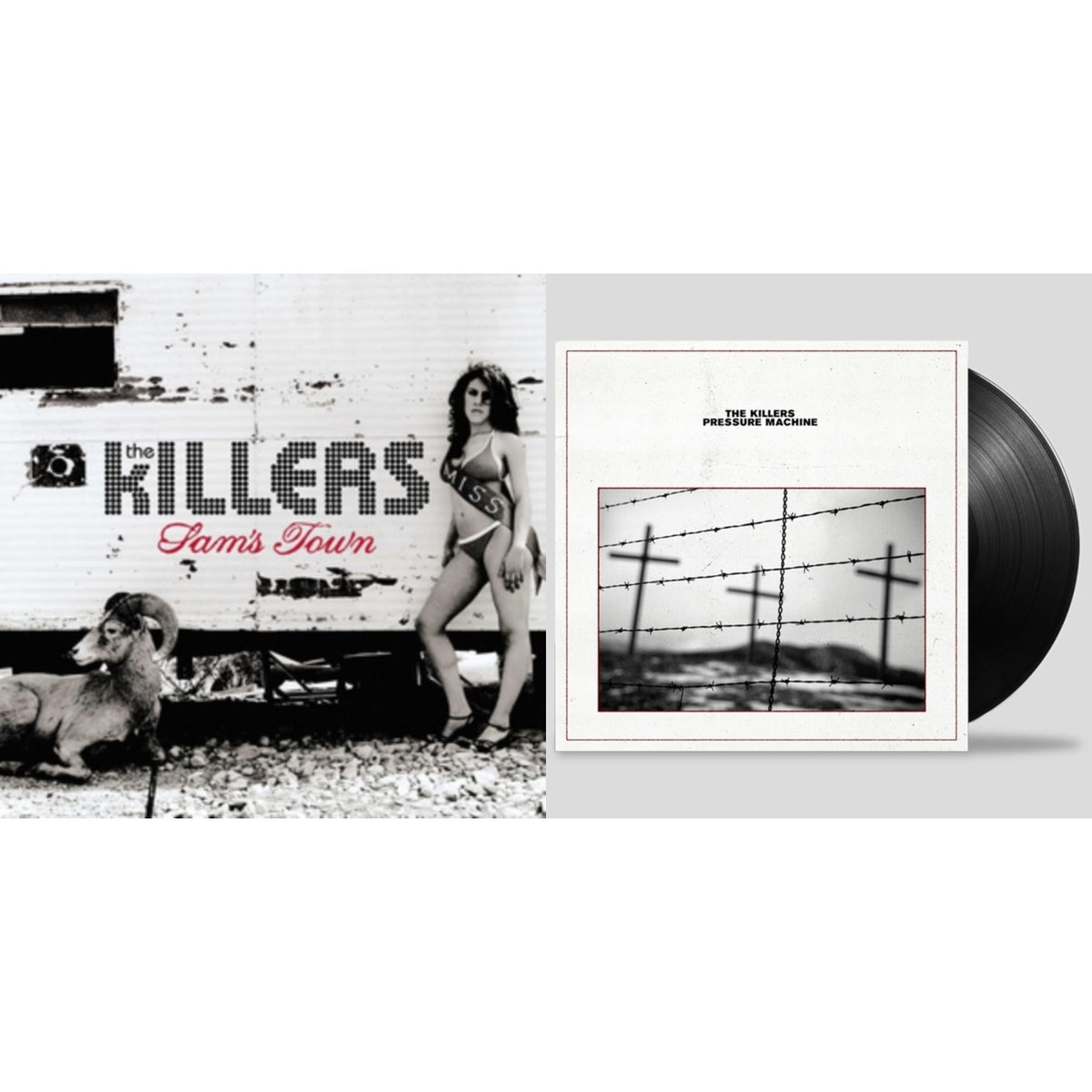 This is a 2 LP Vinyl SKU bundle.
1.This LP Vinyl is brand new.Format: LP VinylThis item's title is: Pressure MachineArtist: KillersLabel: ISLANDBarcode: 602438291755Release Date: 8/13/2021
2.This LP Vinyl is brand new.