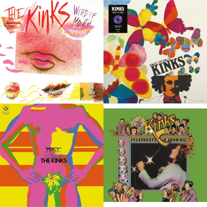 This is a 4 LP Vinyl SKU bundle.
1.This LP Vinyl is brand new.Format: LP VinylMusic Style: Pop RockThis item's title is: Face To FaceArtist: KinksLabel: SANCTUARY RECORDSBarcode: 4050538691566Release Date: 4/29/2022
2.This LP Vinyl is brand new.