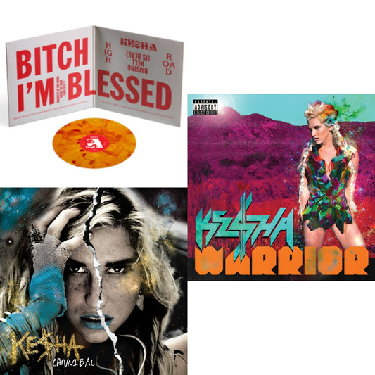 High Road (X) (2LP/140G/Orange & Red Tie Dye Vinyl) & Cannibal (Expanded Edition) & Warrior (Expanded Edition)