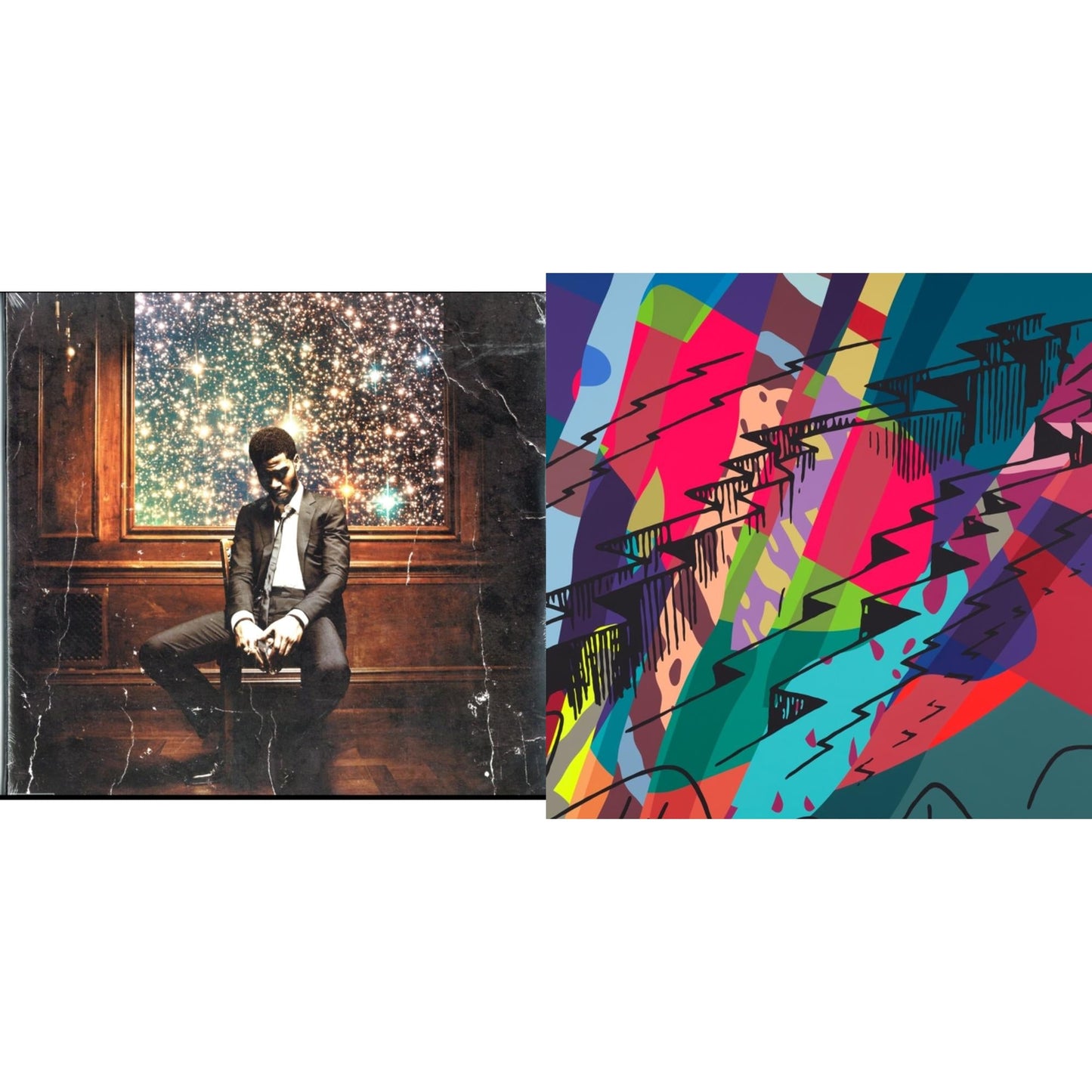 This is a 2 LP Vinyl SKU bundle.
1.This LP Vinyl is brand new.Format: LP VinylThis item's title is: Insano (X) (Translucent Red Vinyl/2LP)Artist: Kid CudiBarcode: 602455824646Release Date: 1/12/2024
2.This LP Vinyl is brand new.