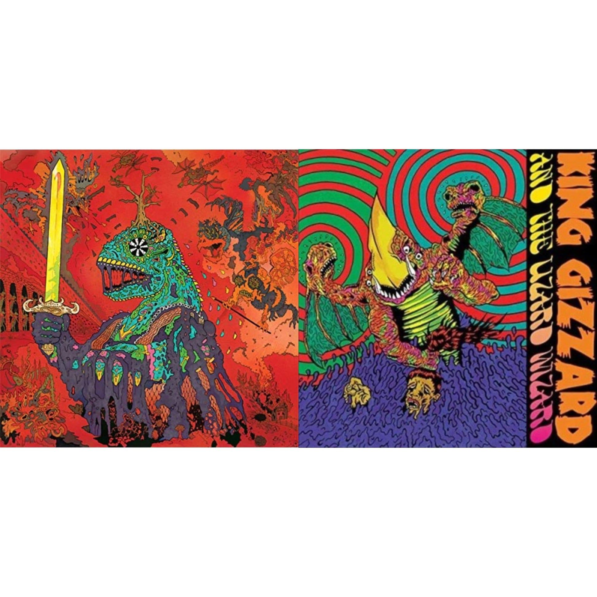 This is a 2 LP Vinyl SKU bundle.
1.This LP Vinyl is brand new.Format: LP VinylMusic Style: Garage RockThis item's title is: Willoughby's Beach (Tangerine LP Vinyl)Artist: King Gizzard & The Lizard WizardLabel: ATO RECORDSBarcode: 880882339319Release Date: 11/16/2018
2.