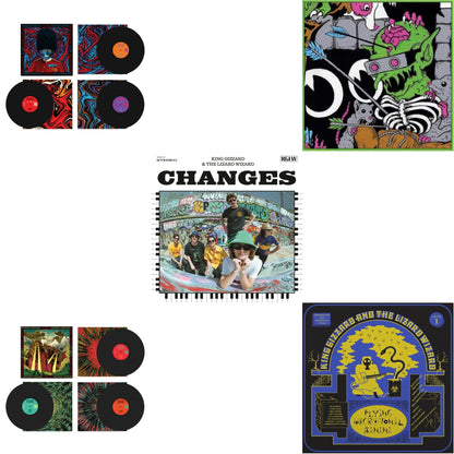 This is a 5 LP Vinyl SKU bundle.
1.This LP Vinyl is brand new.Format: LP VinylThis item's title is: Live In London '19 (Fuzz Club Official Bootleg)Artist: King Gizzard & The Lizard WizardLabel: FUZZ CLUBBarcode: 5060467887083Release Date: 1/10/2025
2.This LP Vinyl is brand new.