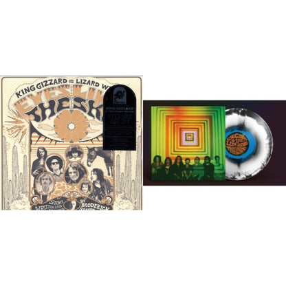 This is a 2 LP Vinyl SKU bundle.
1.This LP Vinyl is brand new.Format: LP VinylThis item's title is: Eyes Likes The Sky (Peach LP Vinyl)Artist: King Gizzard & The Lizard WizardLabel: ATO RECORDSBarcode: 880882339418Release Date: 11/2/2018
2.This LP Vinyl is brand new.