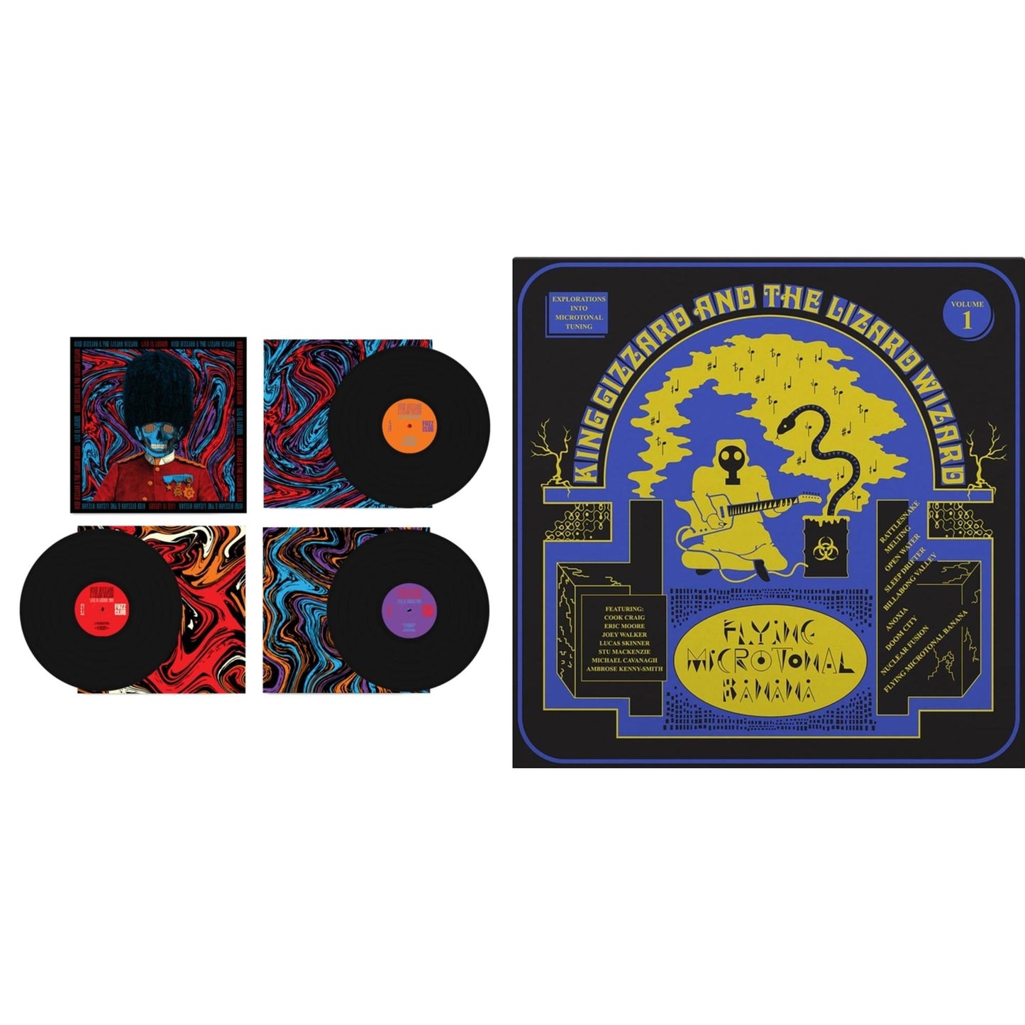 This is a 2 LP Vinyl SKU bundle.
1.This LP Vinyl is brand new.Format: LP VinylThis item's title is: Live In London '19 (Fuzz Club Official Bootleg)Artist: King Gizzard & The Lizard WizardLabel: FUZZ CLUBBarcode: 5060467887083Release Date: 1/10/2025
2.This LP Vinyl is brand new.