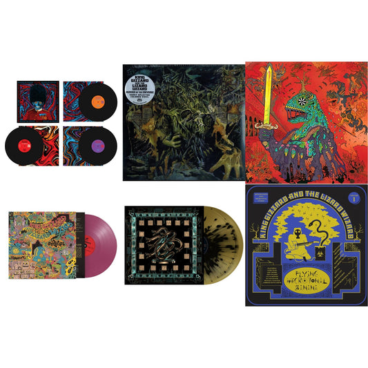 This is a 6 LP Vinyl SKU bundle.
1.This LP Vinyl is brand new.Format: LP VinylThis item's title is: Live In London '19 (Fuzz Club Official Bootleg)Artist: King Gizzard & The Lizard WizardLabel: FUZZ CLUBBarcode: 5060467887083Release Date: 1/10/2025
2.This LP Vinyl is brand new.