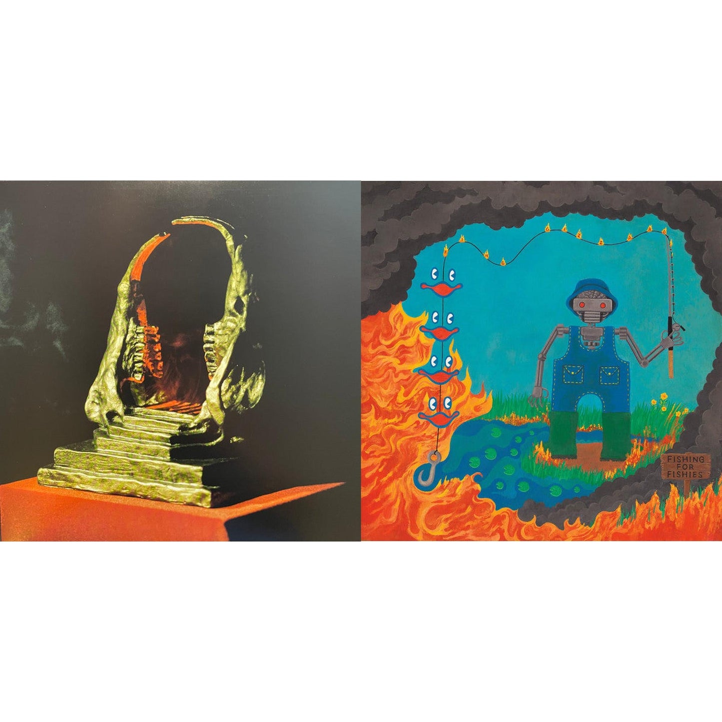 Infest The Rats' Nest (Red/Black LP Vinyl) & Fishing For Fishies (Oil Spill Edition LP Vinyl)