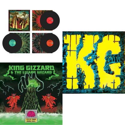 This is a 3 LP Vinyl SKU bundle.
1.This LP Vinyl is brand new.Format: LP VinylThis item's title is: Live In Adelaide '19 (Fuzz Club Official Bootleg)Artist: King Gizzard & The Lizard WizardLabel: FUZZ CLUBBarcode: 5060467887144Release Date: 1/10/2025
2.This LP Vinyl is brand new.