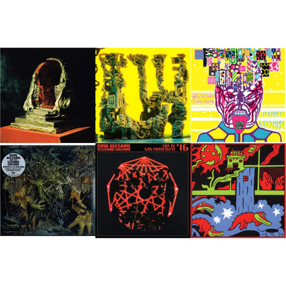 This is a 6 LP Vinyl SKU bundle.
1.This LP Vinyl is brand new.Format: LP VinylThis item's title is: Live In Paris '19 (Fuzz Club Official Bootleg)Artist: King Gizzard & The Lizard WizardLabel: FUZZ CLUBBarcode: 5060467887120Release Date: 5/28/2021
2.This LP Vinyl is brand new.