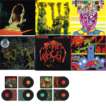 This is a 8 LP Vinyl SKU bundle.
1.This LP Vinyl is brand new.Format: LP VinylThis item's title is: Live In Brussels '19 (Fuzz Club Official Bootleg)Artist: King Gizzard & The Lizard WizardLabel: FUZZ CLUBBarcode: 5060467887106Release Date: 1/10/2025
2.This LP Vinyl is brand new.