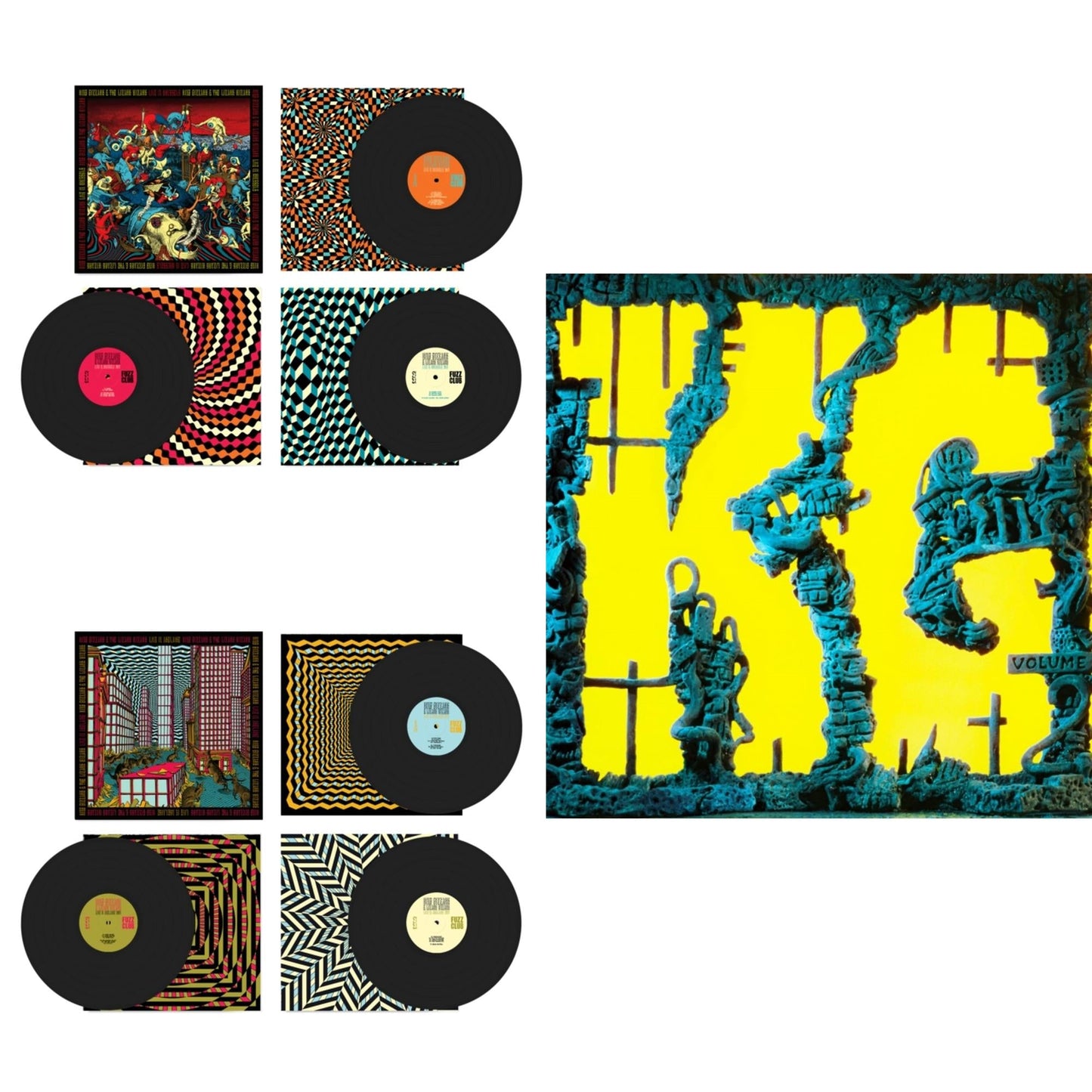 Live In Brussels '19 (Fuzz Club Official Bootleg) & Live In Asheville '19 (Fuzz Club Official Bootleg) & K.G. (X)