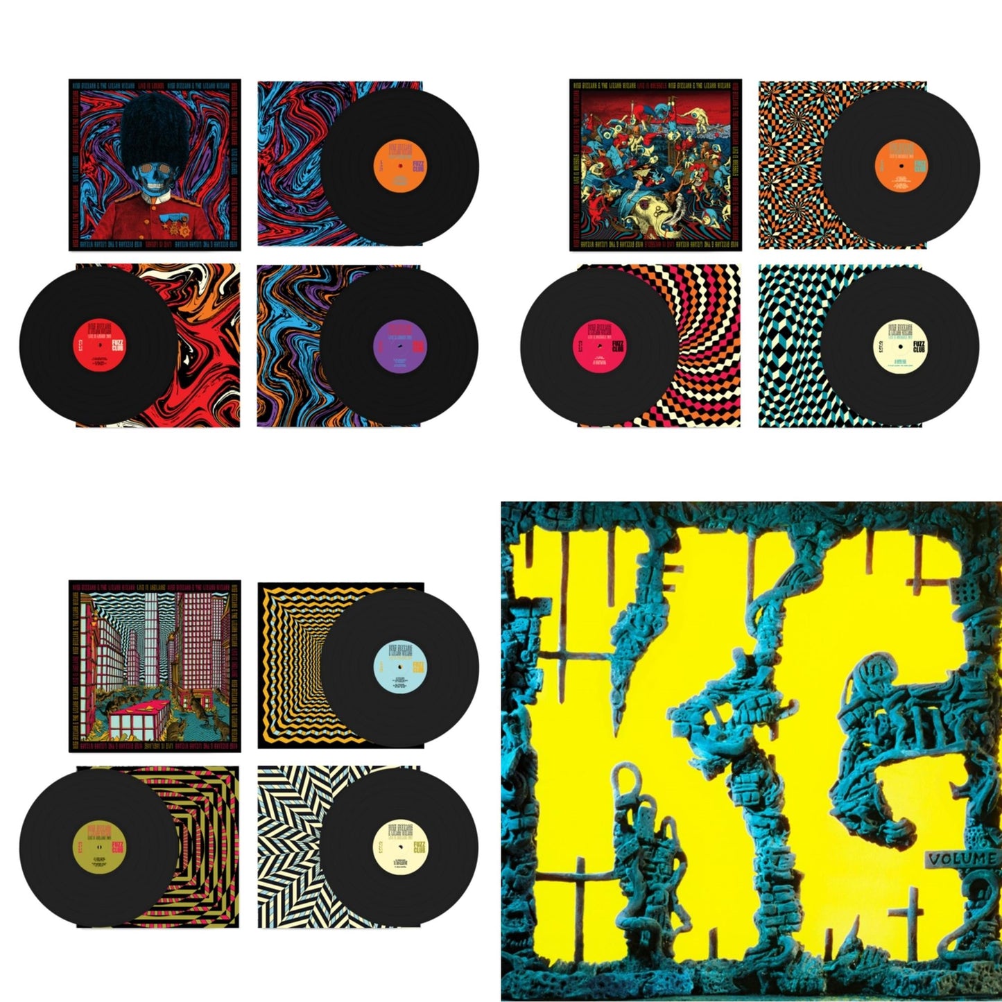 Live In London '19 (Fuzz Club Official Bootleg) & Live In Brussels '19 (Fuzz Club Official Bootleg) & Live In Asheville '19 (Fuzz Club Official Bootleg) & K.G. (X)