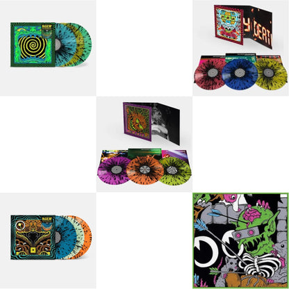 Rave Gizzard - Live In San Francisco '24 (3LP/Splatter Vinyl) & Acoustic Gizzard Vol. Ii - Live In San Diego '24 (Triple Gatefold/Splatter Vinyl/3LP) & King Gizzard - Live In Miami '24 (Splatter Vinyl/3LP)