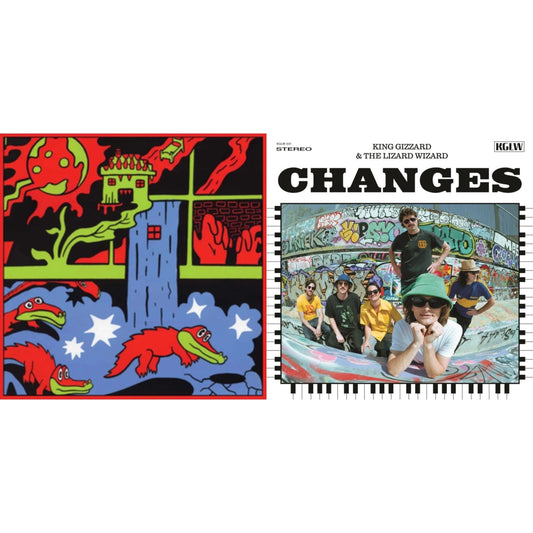 Live In Paris '19 (Fuzz Club Official Bootleg) & Changes (Recycled Black Wax LP Vinyl)