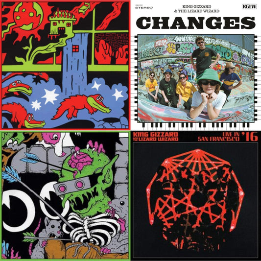 Live In Paris '19 (Fuzz Club Official Bootleg) & Changes (Recycled Black Wax LP Vinyl) & Live In Brussels '19 (140G/3LP) & Live In San Francisco '16 (Deluxe/2LP/Fog/Sunburst Vinyl)