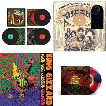 This is a 4 LP Vinyl SKU bundle.
1.This LP Vinyl is brand new.Format: LP VinylThis item's title is: Live In Adelaide '19 (Fuzz Club Official Bootleg)Artist: King Gizzard & The Lizard WizardLabel: FUZZ CLUBBarcode: 5060467887144Release Date: 1/10/2025
2.This LP Vinyl is brand new.