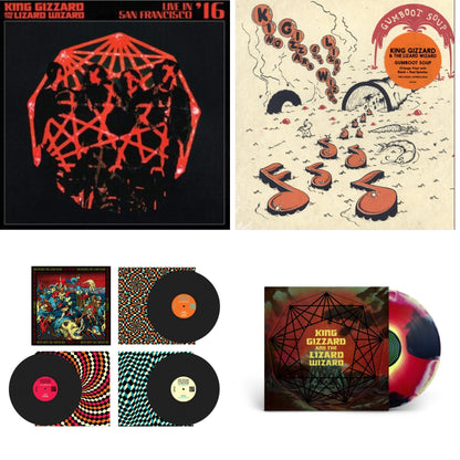 This is a 4 LP Vinyl SKU bundle.
1.This LP Vinyl is brand new.Format: LP VinylThis item's title is: Live In Brussels '19 (Fuzz Club Official Bootleg)Artist: King Gizzard & The Lizard WizardBarcode: 5060467887106Release Date: 1/10/2025
2.This LP Vinyl is brand new.