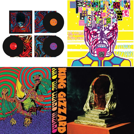 Live In London '19 (Fuzz Club Official Bootleg) & Teenage Gizzard (Fuzz Club Official Bootleg) (Deluxe Edition) & Willoughby's Beach (Tangerine LP Vinyl) & Infest The Rats' Nest (Red/Black LP Vinyl)