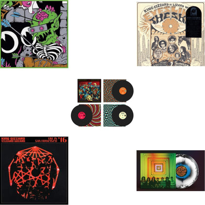 This is a 5 LP Vinyl SKU bundle.
1.This LP Vinyl is brand new.Format: LP VinylThis item's title is: Live In Brussels '19 (Fuzz Club Official Bootleg)Artist: King Gizzard & The Lizard WizardLabel: FUZZ CLUBBarcode: 5060467887106Release Date: 1/10/2025
2.This LP Vinyl is brand new.