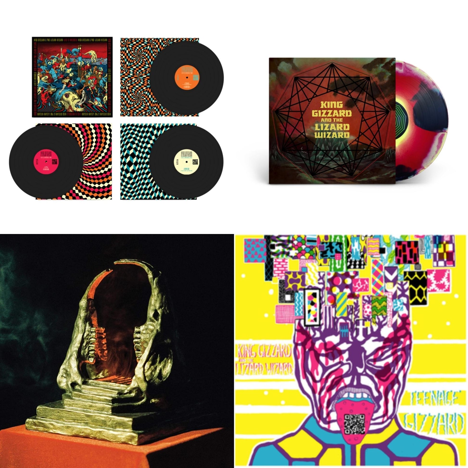 This is a 4 LP Vinyl SKU bundle.
1.This LP Vinyl is brand new.Format: LP VinylThis item's title is: Live In Brussels '19 (Fuzz Club Official Bootleg)Artist: King Gizzard & The Lizard WizardLabel: FUZZ CLUBBarcode: 5060467887106Release Date: 1/10/2025
2.This LP Vinyl is brand new.