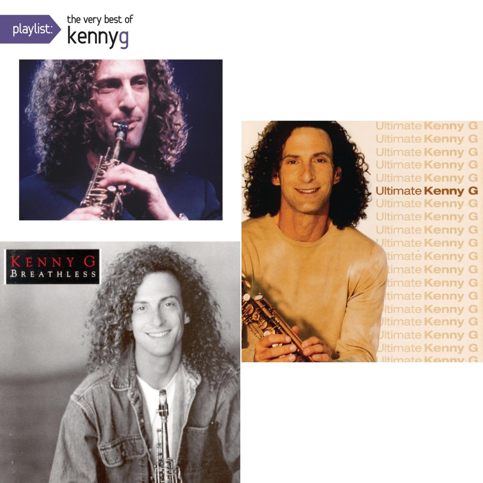 This is a 3 CD SKU bundle.
1.This CD is brand new.Format: CDThis item's title is: Playlist: Very Best Of Kenny GArtist: Kenny GLabel: SONY SPECIAL MARKETINGBarcode: 888751499621Release Date: 8/19/2015
2.This CD is brand new.