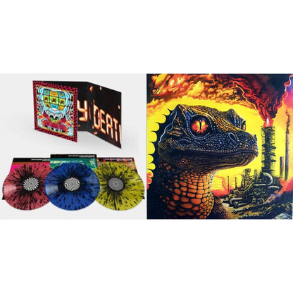 King Gizzard - Live In Las Vegas 24 (Splatter LP Vinyl) & Petrodragonic Apocalypse; Or Dawn Of Eternal Night: An Annihilation.. (Recycled Black Wax Vinyl/2LP)