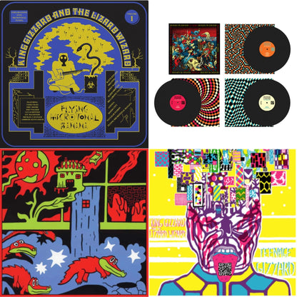 This is a 4 LP Vinyl SKU bundle.
1.This LP Vinyl is brand new.Format: LP VinylThis item's title is: Live In Brussels '19 (Fuzz Club Official Bootleg)Artist: King Gizzard & The Lizard WizardBarcode: 5060467887106Release Date: 1/10/2025
2.This LP Vinyl is brand new.