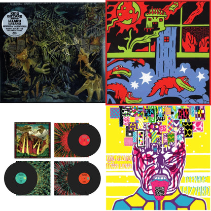This is a 4 LP Vinyl SKU bundle.
1.This LP Vinyl is brand new.Format: LP VinylThis item's title is: Live In Paris '19 (Fuzz Club Official Bootleg)Artist: King Gizzard & The Lizard WizardLabel: FUZZ CLUBBarcode: 5060467887120Release Date: 5/28/2021
2.This LP Vinyl is brand new.