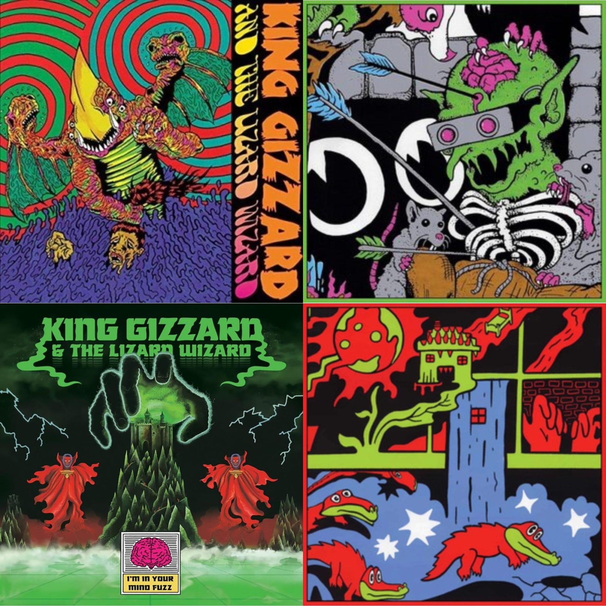 This is a 4 LP Vinyl SKU bundle.
1.This LP Vinyl is brand new.Format: LP VinylThis item's title is: Live In Paris '19 (Fuzz Club Official Bootleg)Artist: King Gizzard & The Lizard WizardLabel: FUZZ CLUBBarcode: 5060467887120Release Date: 5/28/2021
2.This LP Vinyl is brand new.