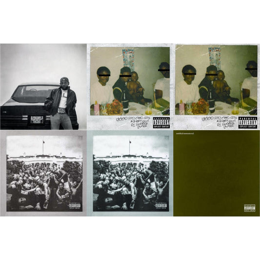 Gnx (X) & Good Kid, M.A.A.D City & Good Kid, M.A.A.D City (Remixes) & To Pimp A Butterfly & To Pimp A Butterfly & Untitled Unmastered (X)