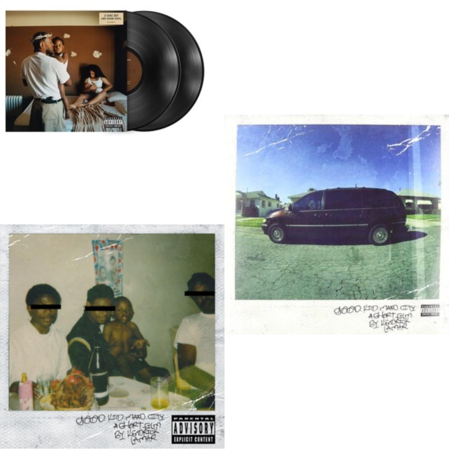 Mr. Morale & The Big Steppers (180G/2LP) & Good Kid, M.A.A.D City (X) (10Th Anniversary Edition/2LP) & Good Kid, M.A.A.D City