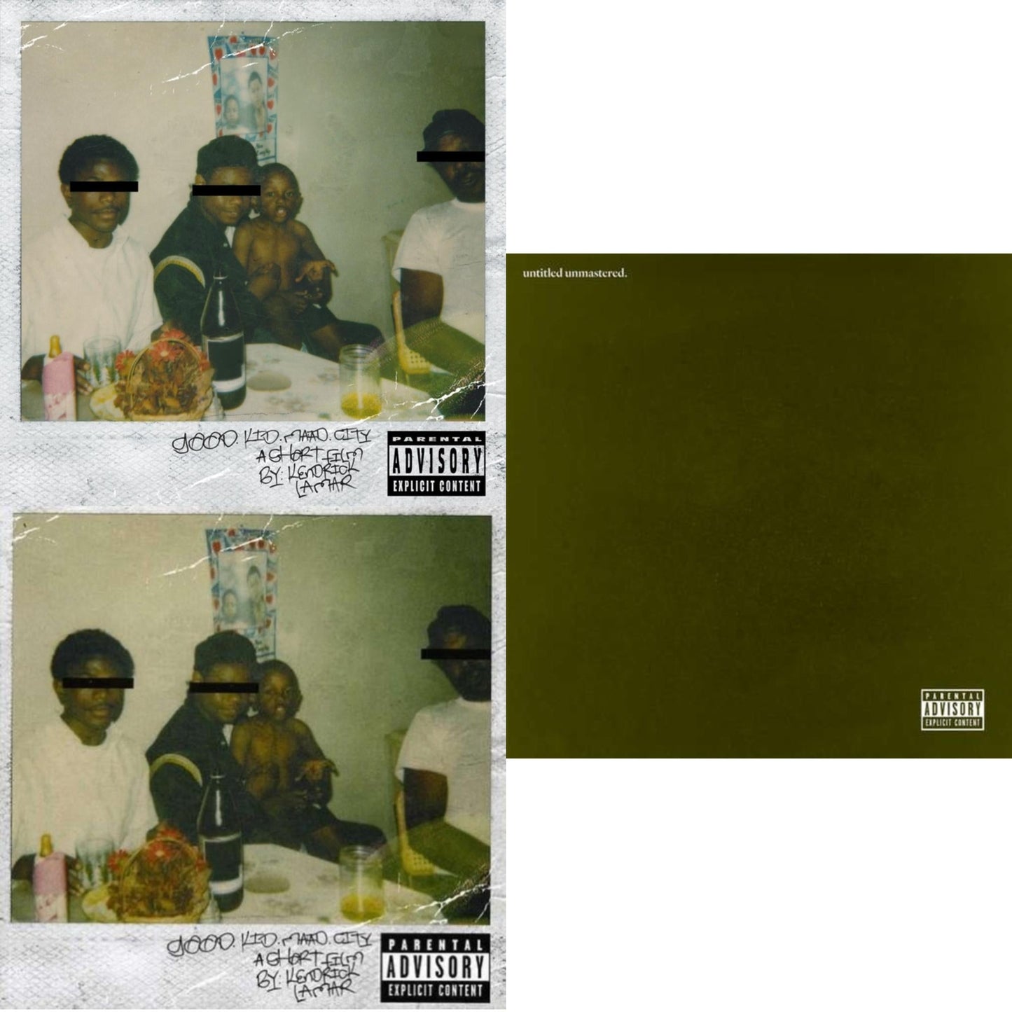 Good Kid, M.A.A.D City & Good Kid, M.A.A.D City (Remixes) & Untitled Unmastered (X)