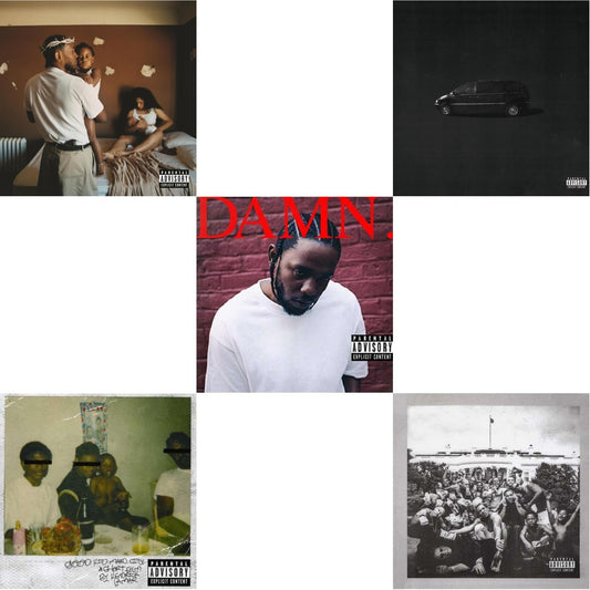 This is a 5 CD SKU bundle.
1.This CD is brand new.Format: CDMusic Style: ConsciousThis item's title is: Mr. Morale & The Big Steppers (X)Artist: Kendrick LamarLabel: PGLANG / TOP DAWG ENTERTAINMENBarcode: 602445886906Release Date: 5/27/2022
2.This CD is brand new.