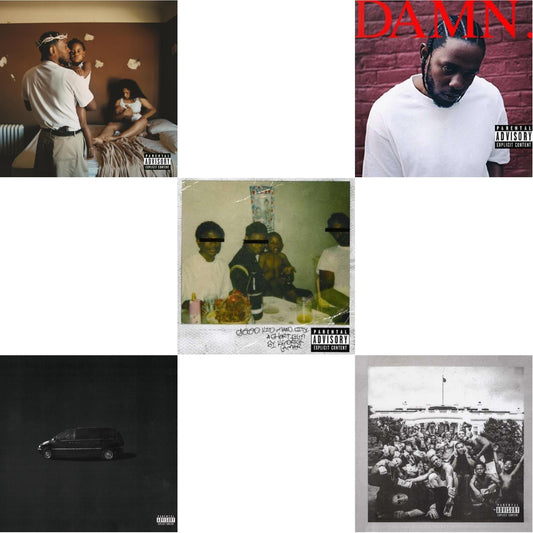 This is a 5 CD SKU bundle.
1.This CD is brand new.Format: CDMusic Style: ConsciousThis item's title is: Mr. Morale & The Big Steppers (X)Artist: Kendrick LamarLabel: PGLANG / TOP DAWG ENTERTAINMENBarcode: 602445886906Release Date: 5/27/2022
2.This CD is brand new.