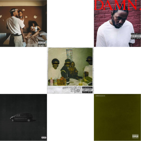 This is a 5 CD SKU bundle.
1.This CD is brand new.Format: CDMusic Style: ConsciousThis item's title is: Mr. Morale & The Big Steppers (X)Artist: Kendrick LamarLabel: PGLANG / TOP DAWG ENTERTAINMENBarcode: 602445886906Release Date: 5/27/2022
2.This CD is brand new.