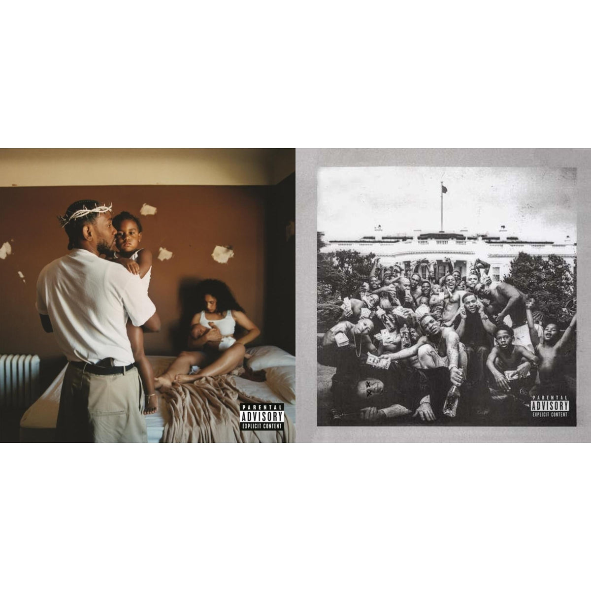 Kendrick Lamar - Mr. Morale & The Big Steppers (X) & To Pimp A Butterfly - CD Bundle