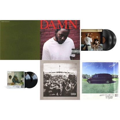 This is a 6 LP Vinyl SKU bundle.
1.This LP Vinyl is brand new.Format: LP VinylMusic Style: FunkThis item's title is: Untitled UnmasteredArtist: Kendrick LamarLabel: INTERSCOPEBarcode: 602547866813Release Date: 5/27/2016
2.This LP Vinyl is brand new.