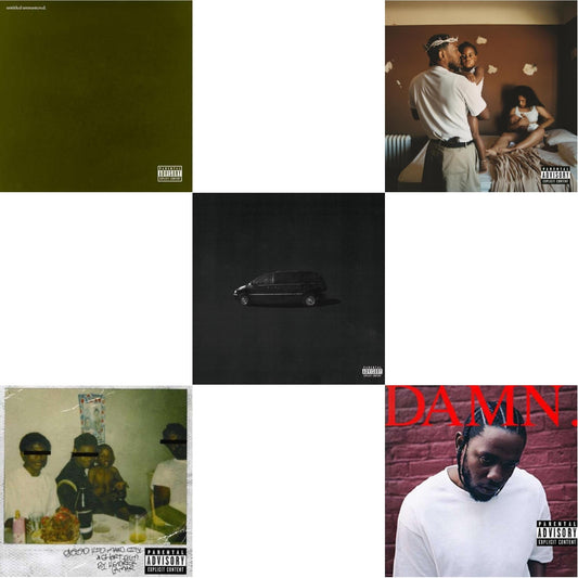 Mr. Morale & The Big Steppers (X) & Good Kid, M.A.A.D City (X) (10Th Anniversary Edition) & Good Kid, M.A.A.D City (Remixes) & Untitled Unmastered (X) & Damn.