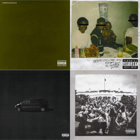 Good Kid, M.A.A.D City (X) (10Th Anniversary Edition) & Good Kid, M.A.A.D City (Remixes) & To Pimp A Butterfly & Untitled Unmastered (X)