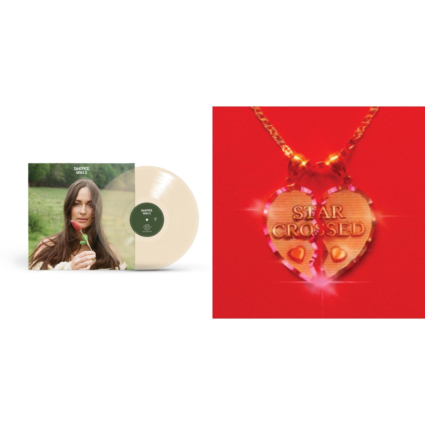 This is a 2 LP Vinyl SKU bundle.
1.This LP Vinyl is brand new.Format: LP VinylThis item's title is: Deeper Well (Transparent Cream LP Vinyl)Artist: Kacey MusgravesBarcode: 602455847041Release Date: 3/15/2024
2.This LP Vinyl is brand new.