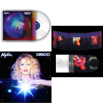 This is a 3 LP Vinyl SKU bundle.
1.This LP Vinyl is brand new.Format: LP VinylMusic Style: EuropopThis item's title is: Infinite DiscoArtist: Kylie MinogueLabel: BMG RIGHTS MANAGEMENT (UK) LTDBarcode: 4050538695854Release Date: 5/6/2022
2.This LP Vinyl is brand new.