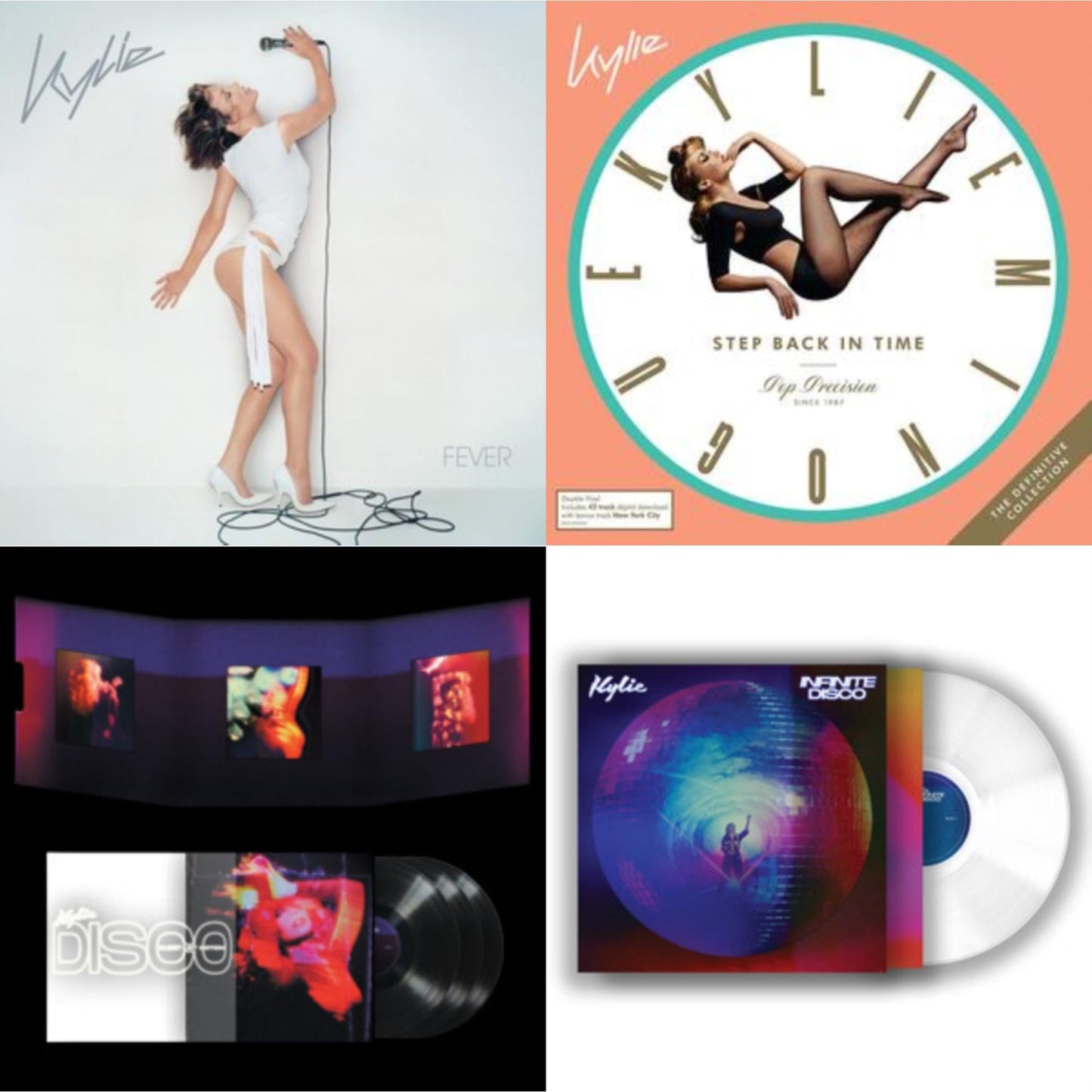 Fever & Step Back In Time: The Definitive Collection (2LP) & Disco: Guest List Edition (3LP) & Infinite Disco