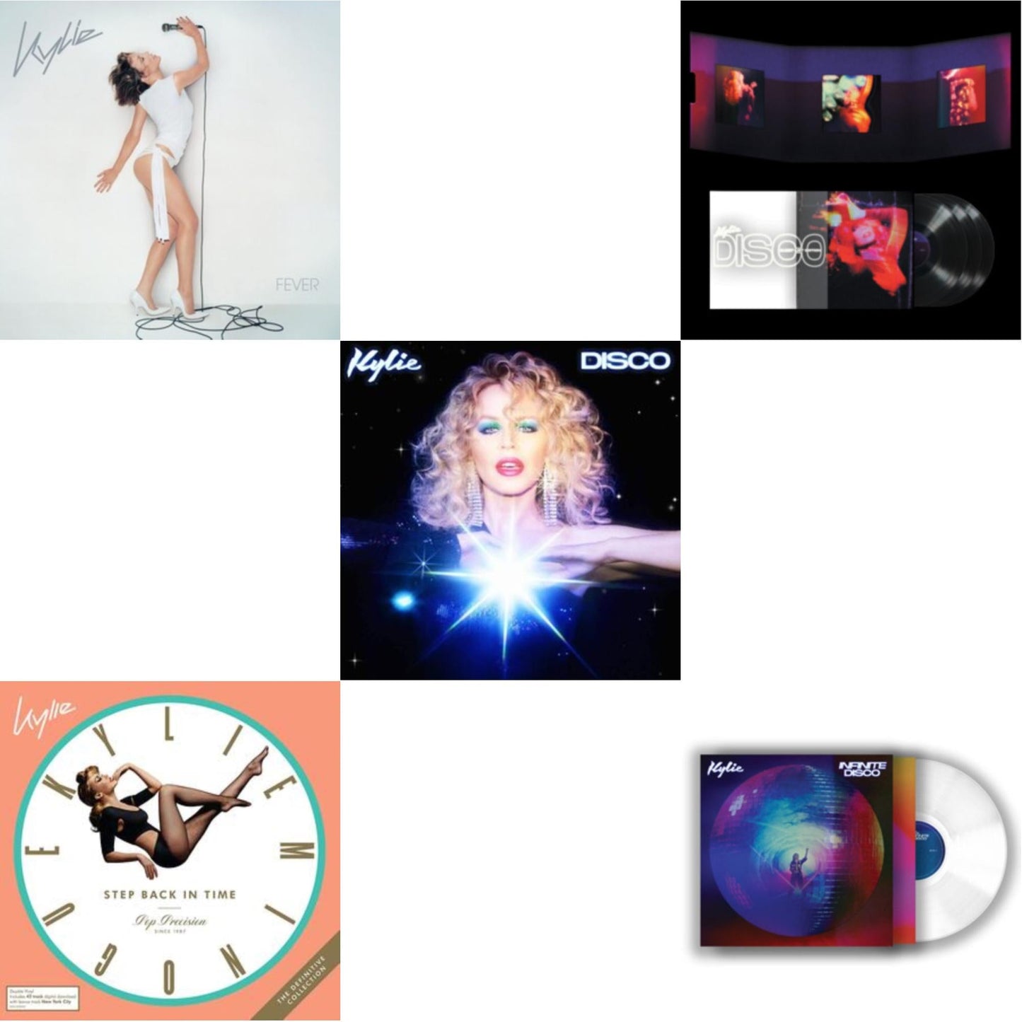 Fever & Step Back In Time: The Definitive Collection (2LP) & Disco & Disco: Guest List Edition (3LP) & Infinite Disco