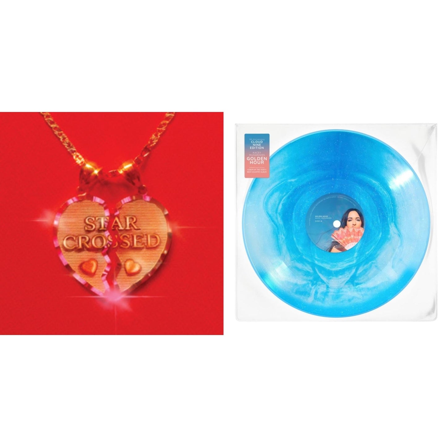 This is a 2 LP Vinyl SKU bundle.
1.This LP Vinyl is brand new.Format: LP VinylMusic Style: FolkThis item's title is: Star-Crossed (Neon Yellow LP Vinyl)Artist: Kacey MusgravesLabel: MCA NASHVILLE / INTERSCOPEBarcode: 602438261147Release Date: 9/10/2021
2.This LP Vinyl is brand new.