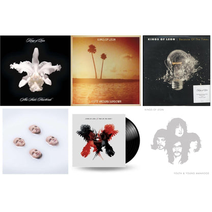 Come Around Sundown (2LP/Gatefold) & Youth & Young Manhood (2LP/180G/Gatefold) & Aha Shake Heartbreak (2LP/180G/Gatefold) & Because Of The Times (2LP/180G/Gatefold) & Only By The Night & Walls (180G/Gatefold/Dl Card)
